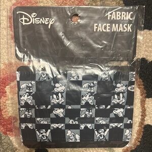 Disney Black and White Character Face Mask